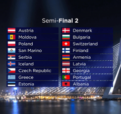 Armenia's representative to perform in the second semi-final