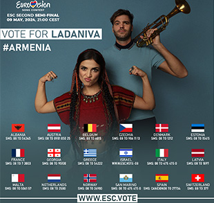How to vote for LADANIVA on May 9th